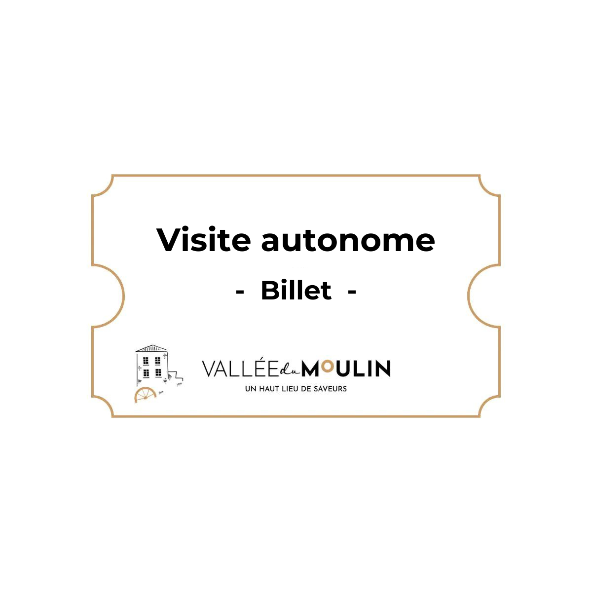 Self-guided tour ticket