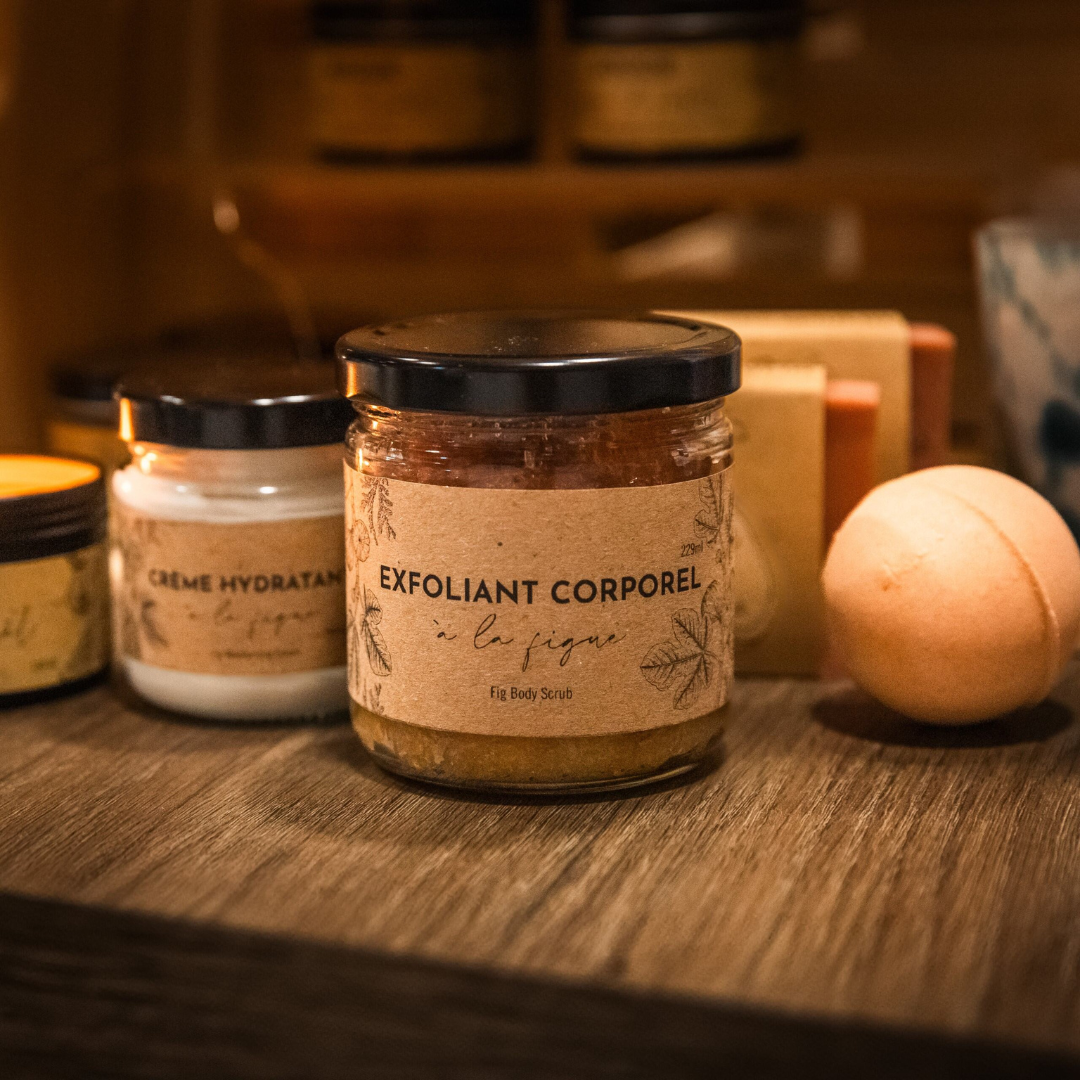 Exfoliant corporel à la figue