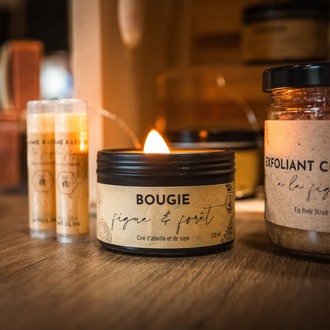 Fig and forest candle