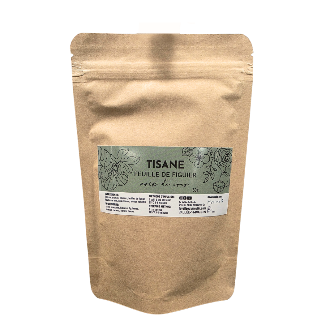 Tisane feuille de figuier noix de coco