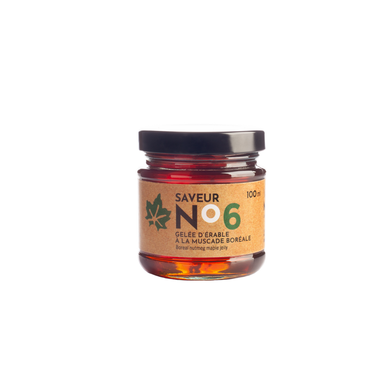 Gelée d'érable à la muscade boréale